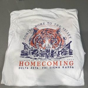 Clemson delta zeta homecoming long sleeve t shirt